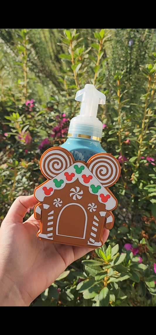 *STL FILE ONLY* Gingerbread House Bath & Body Foam Soap Holder Digital File