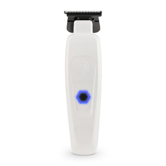 Stylecraft Pro Saber Metal Trimmer with Brushless Motor - White # SC421W (Dual Voltage) - Palms Fashion Inc.