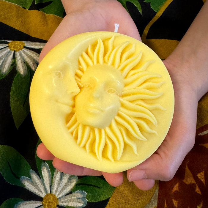 Sun and Moon Shaped Candle