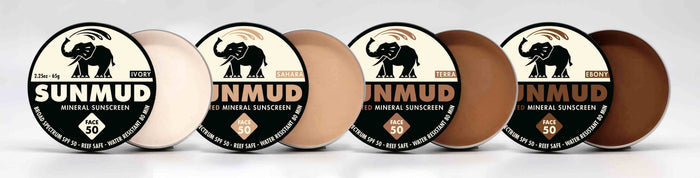 SunMud - Tinted Mineral Sunscreen Tin SPF 50