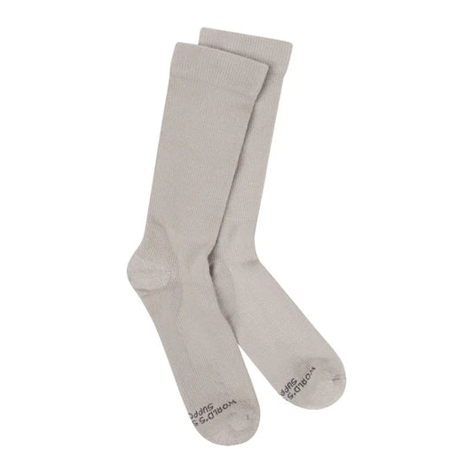 Support Fit Crew Socks Stone M