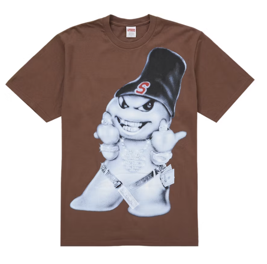 Supreme Snowman Tee - Brown