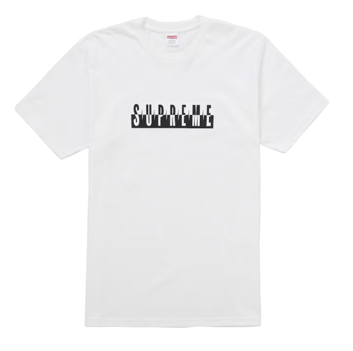 Supreme Split Tee - White