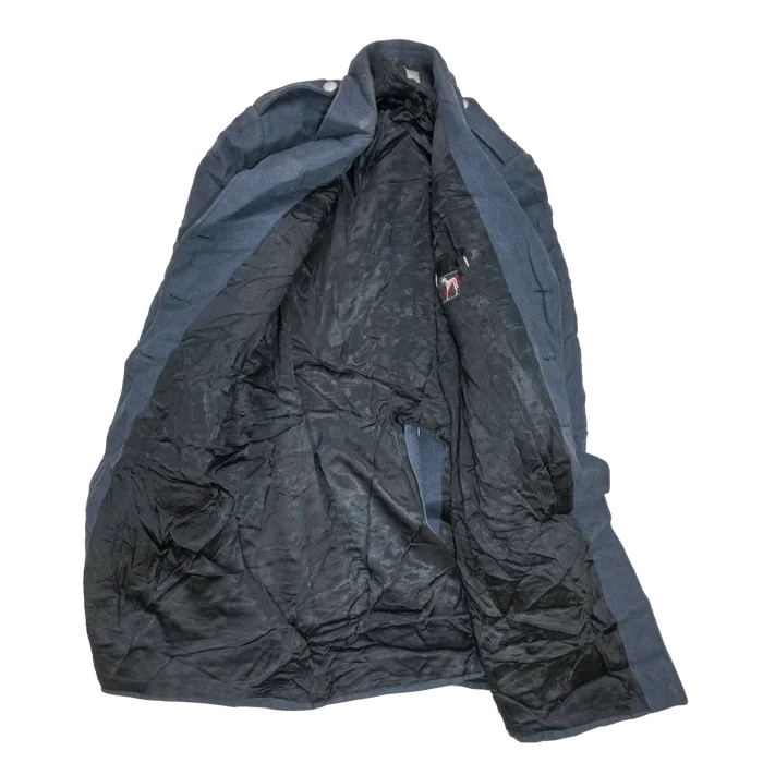 Swedish Army Blue Wool Overcoat - Large - Swedish Army Surplus - Great Coats