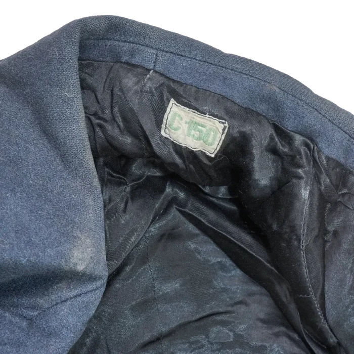 Swedish Army Blue Wool Overcoat - Large - Swedish Army Surplus - Great Coats