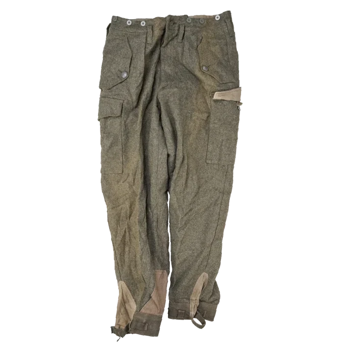 Swedish Army M39 Wool Field Trousers - Medium - Swedish Army Surplus - Combat Trousers