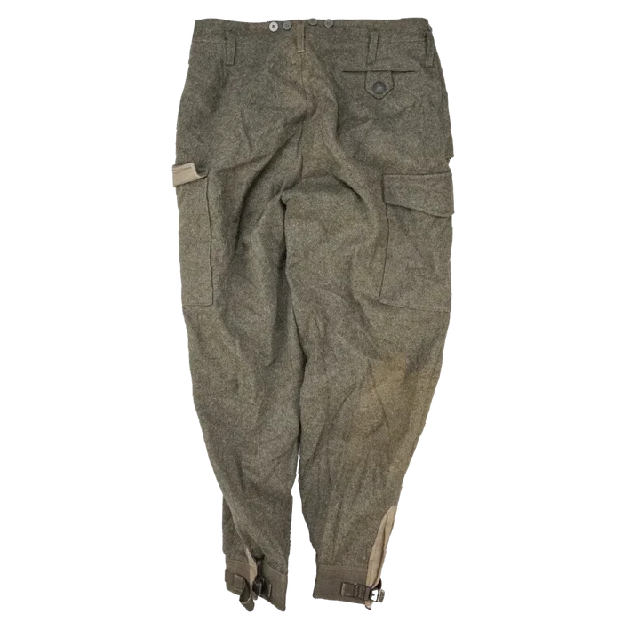 Swedish Army M39 Wool Field Trousers - Medium - Swedish Army Surplus - Combat Trousers