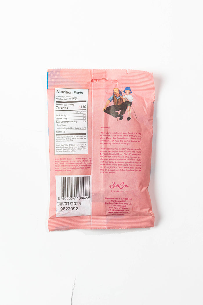Sweet Wild Strawberry Fish - 5.2oz (150g)