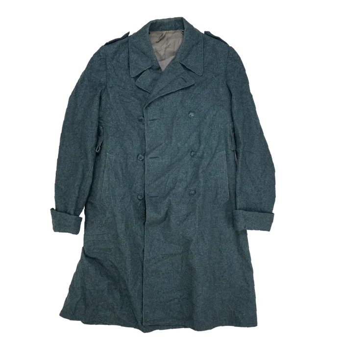 Swiss Army Wool Greatcoat - Medium Long - Swiss Army Surplus - Great Coats
