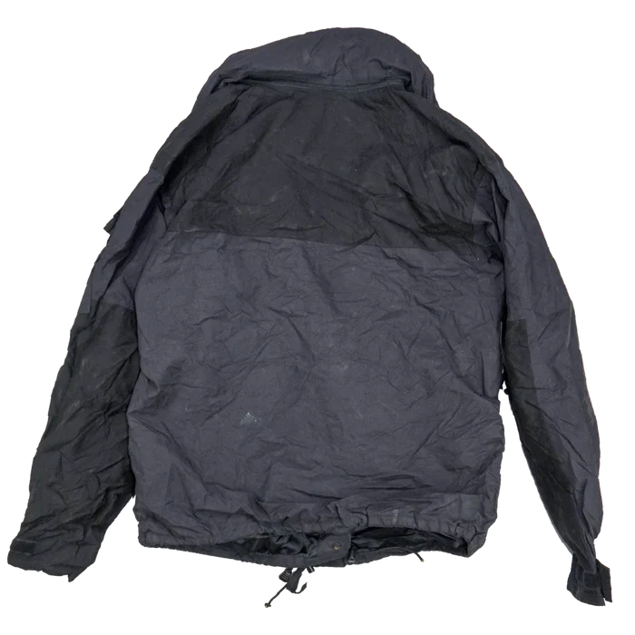 Tacs-Ops II Black Wet Weather Parka - Medium - Army & Outdoors - Parkas