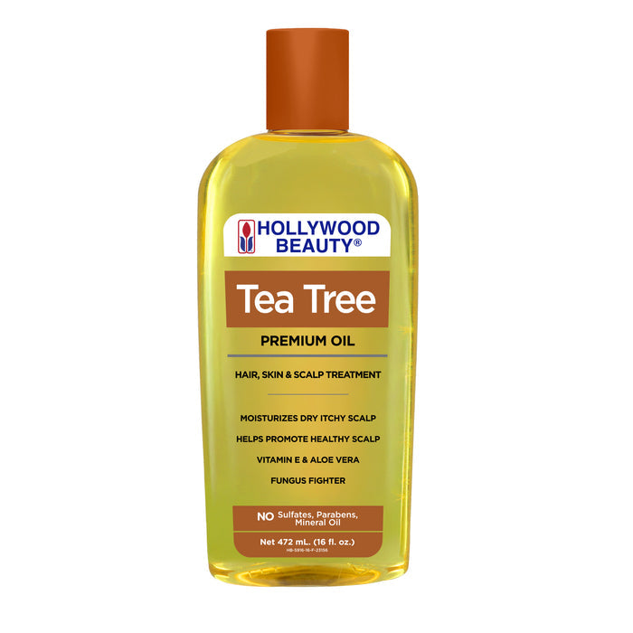 Tea Tree Premium Oil for Hair, Scalp, Skin, and Nails - 16 fl oz
