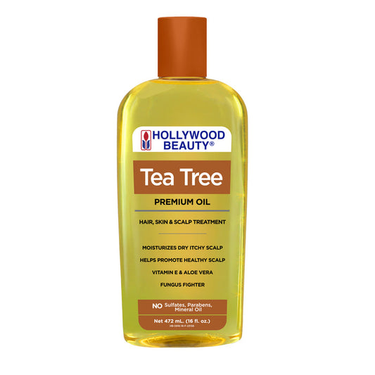 Tea Tree Premium Oil for Hair, Scalp, Skin, and Nails - 16 fl oz