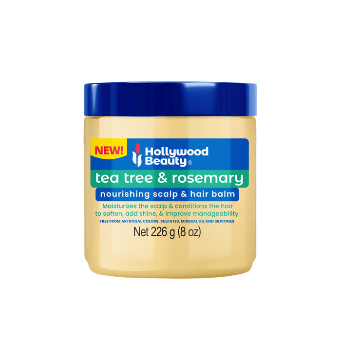 Tea Tree & Rosemary Nourishing Scalp & Hair Balm - 8 oz