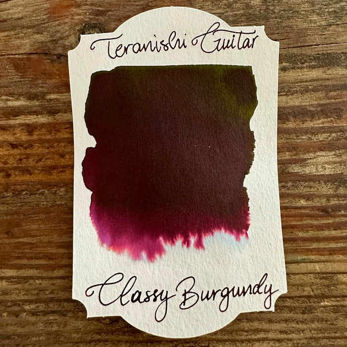 Teranishi Guitar Taisho Roman Haikara Ink - Classy Burgundy