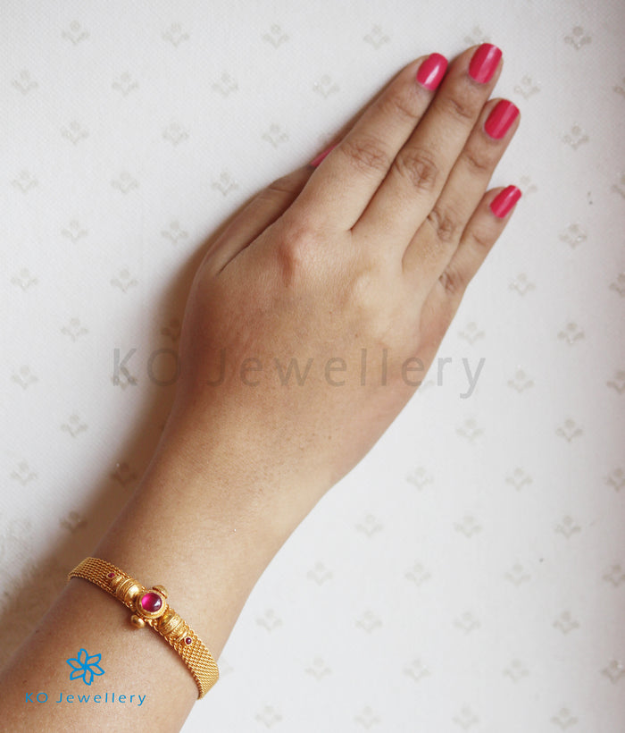 The Abhita Silver Bracelet (Size/2.2/2.4/2.6/2.8)