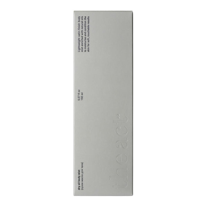 The Act Dry Oil Body Mist 150ml - Beauty Tribe