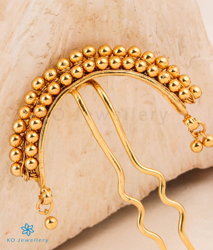 The Gejje Silver Bridal Hair Pin