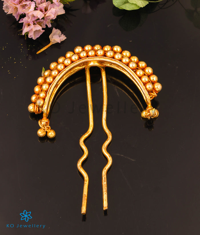 The Gejje Silver Bridal Hair Pin