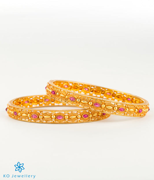 The Moha Silver Kemp Bangle- Single (Size/2.2/2.4/2.6/2.8)
