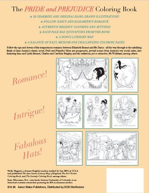 The Pride And Prejudice Coloring Book