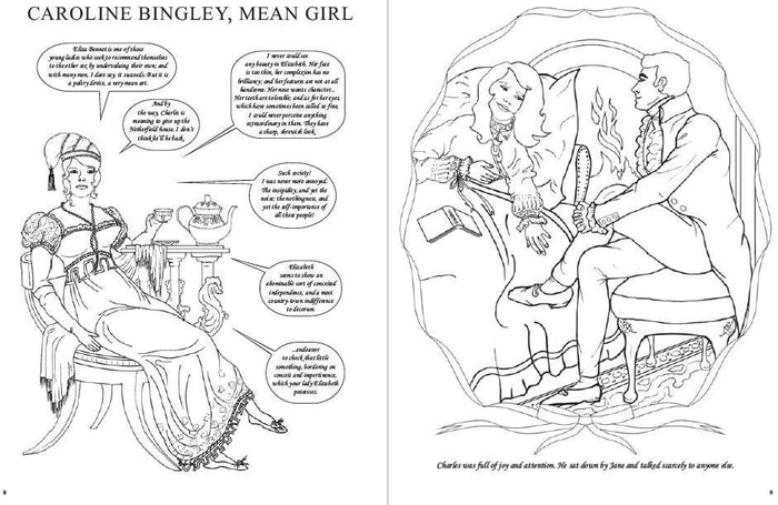 The Pride And Prejudice Coloring Book