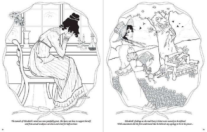 The Pride And Prejudice Coloring Book