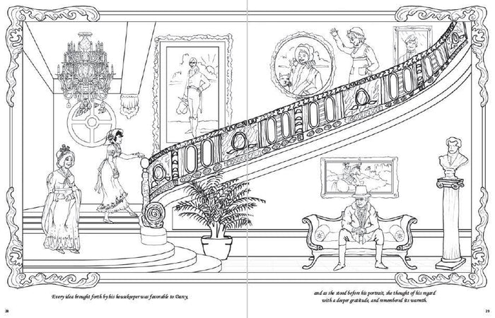 The Pride And Prejudice Coloring Book