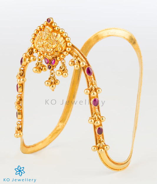 The Pushpalakshmi Silver Bridal Armlet or Vanki