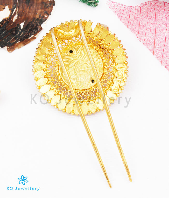 The Sampada Silver Kemp Bridal Hair Pin
