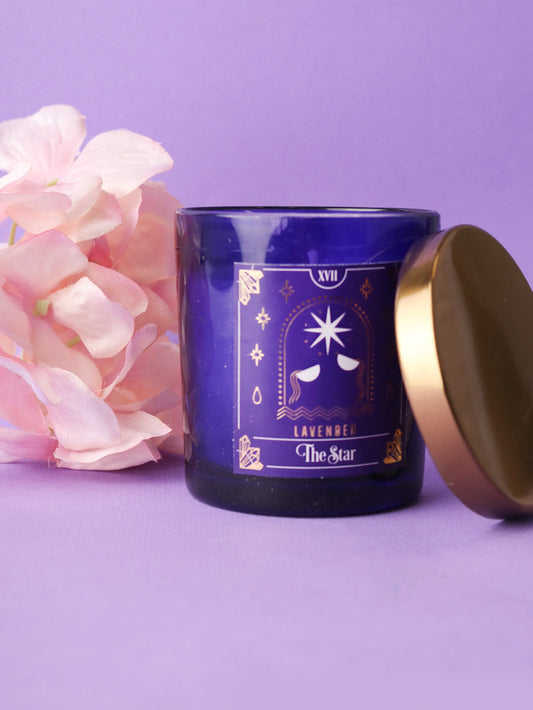 The Star Tarot Candle - Lavender | One Colour-Image 1