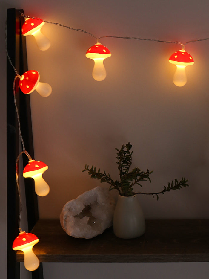 Toadstool Mushroom String Light | One Colour-Image 1