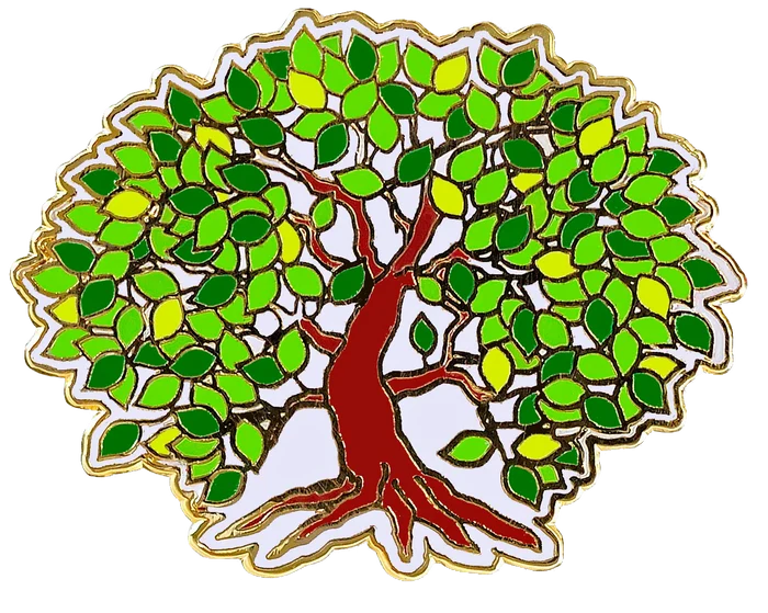 Tree of Life Enamel Pin