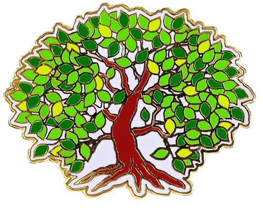 Tree of Life Enamel Pin