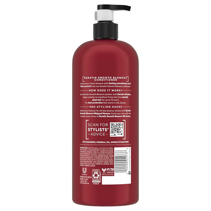 TRESemmé Keratin Smooth Blowout Conditioner - 28oz - 6 Pack