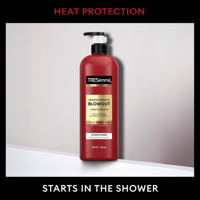 TRESemmé Keratin Smooth Blowout Conditioner - 28oz - 6 Pack