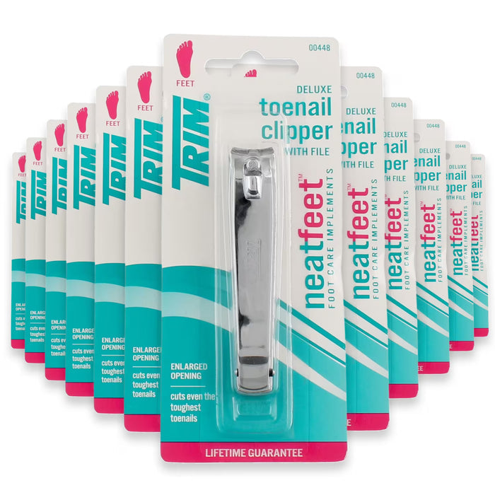 TRIM Deluxe Toenail Clipper - 24 Pack