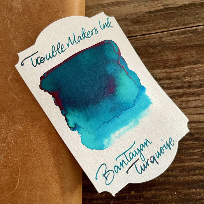 Troublemaker Bantayan Turquoise Ink