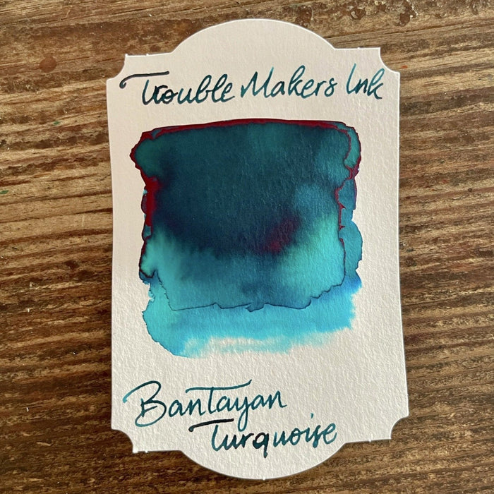 Troublemaker Bantayan Turquoise Ink