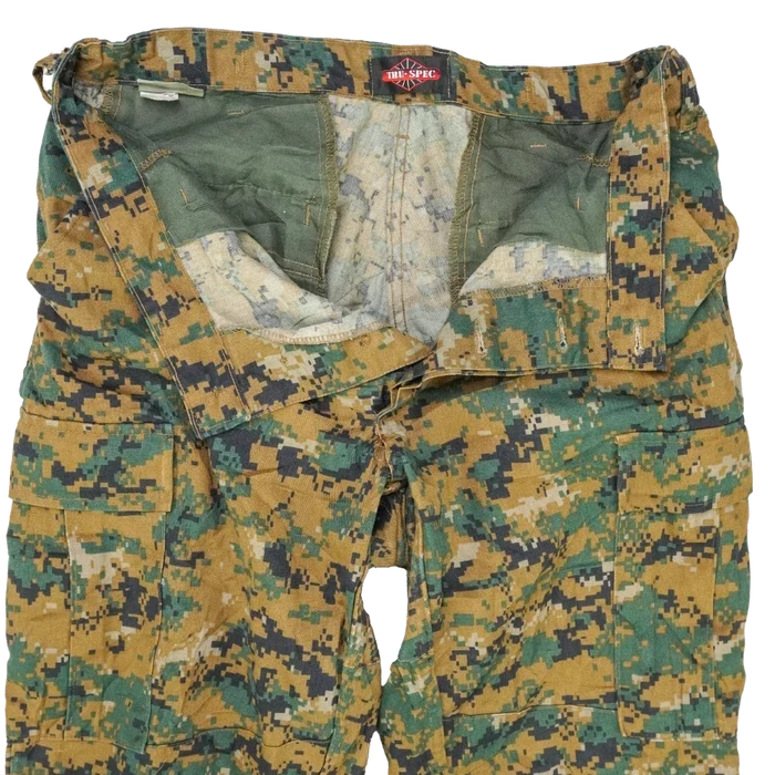 Tru-Spec Digital Woodland BDU Trousers - Medium Regular - Tru-Spec - Combat Trousers