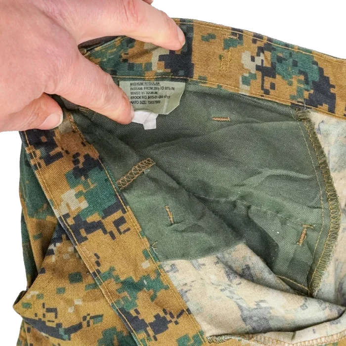 Tru-Spec Digital Woodland BDU Trousers - Medium Regular - Tru-Spec - Combat Trousers
