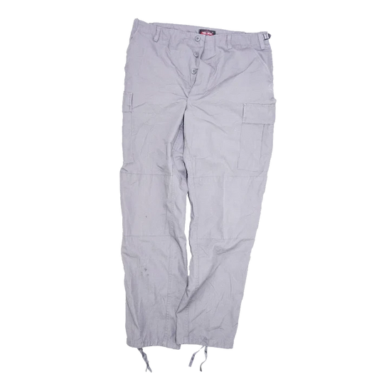 Tru-Spec Light Grey Ripstop BDU Trousers - Large Long - Tru-Spec - Combat Trousers