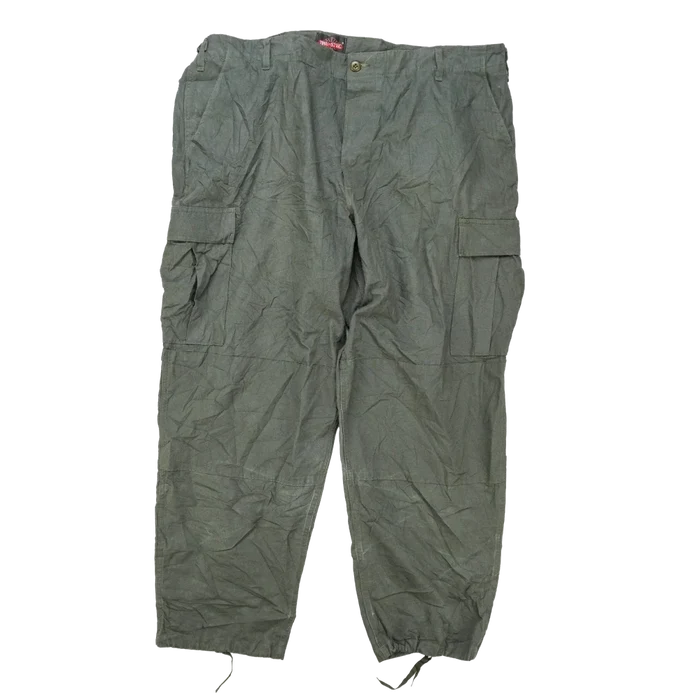 Tru-Spec Olive Drab Ripstop BDU Trousers - 2XLarge - Tru-Spec - Combat Trousers