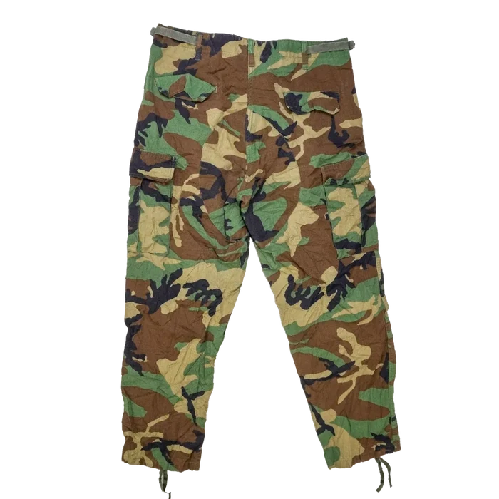 Tru-Spec Woodland Ripstop BDU Trousers - Large Regular - Tru-Spec - Combat Trousers