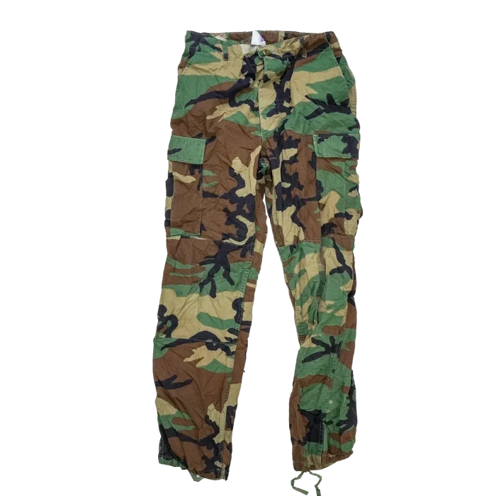 Tru-Spec Woodland Ripstop BDU Trousers - Medium Long - Tru-Spec - Combat Trousers