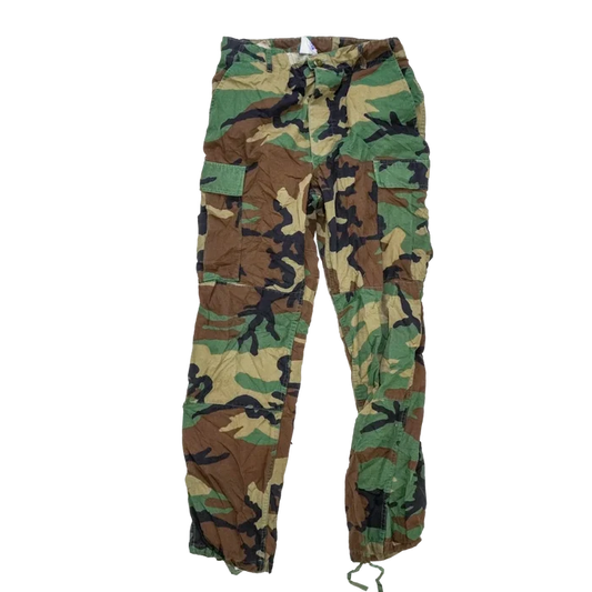 Tru-Spec Woodland Ripstop BDU Trousers - Medium Long - Tru-Spec - Combat Trousers