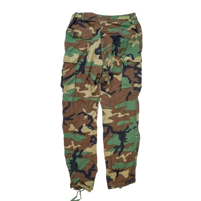 Tru-Spec Woodland Ripstop BDU Trousers - Medium Long - Tru-Spec - Combat Trousers