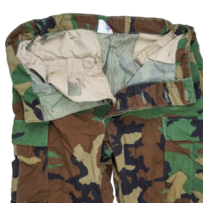 Tru-Spec Woodland Ripstop BDU Trousers - Medium Long - Tru-Spec - Combat Trousers