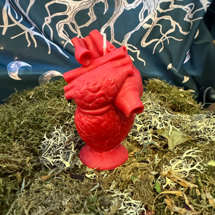 True Heart Anatomical Shaped Spell Candle