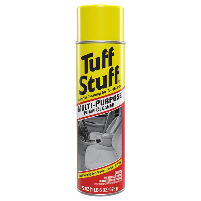 Tuff Stuff Foam Cleaner Aerosol, 22oz - 6 Pack
