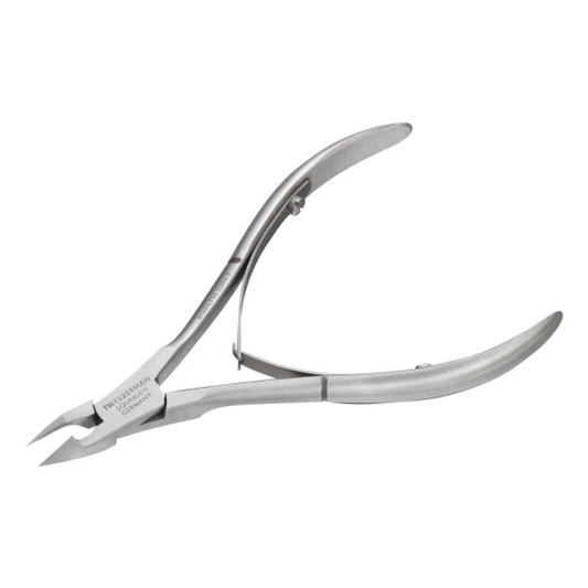 Tweezerman Cobalt Stainless Steel Cuticle Nippers Full Jaw